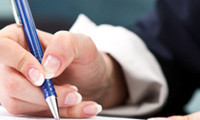 Filling out a mobile notary
