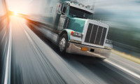 Trucking services truck